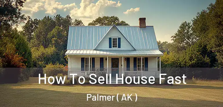 How To Sell House Fast Palmer ( AK )