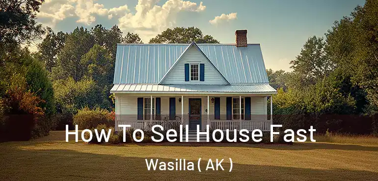 How To Sell House Fast Wasilla ( AK )