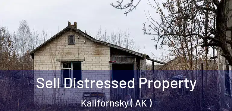 Sell Distressed Property Kalifornsky ( AK )