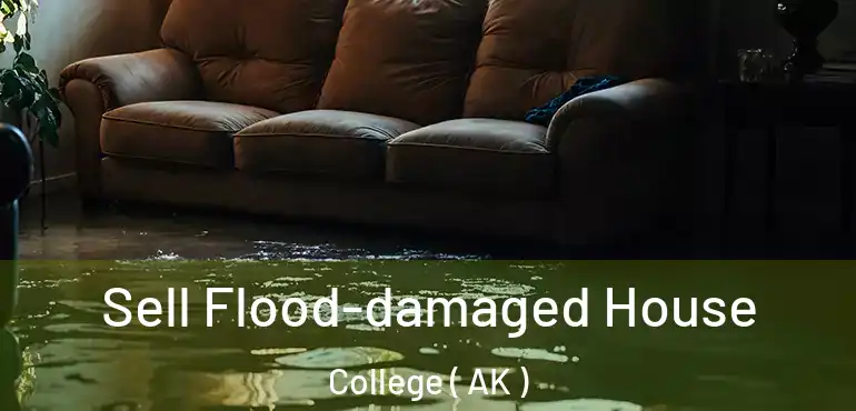Sell Flood-damaged House College ( AK )