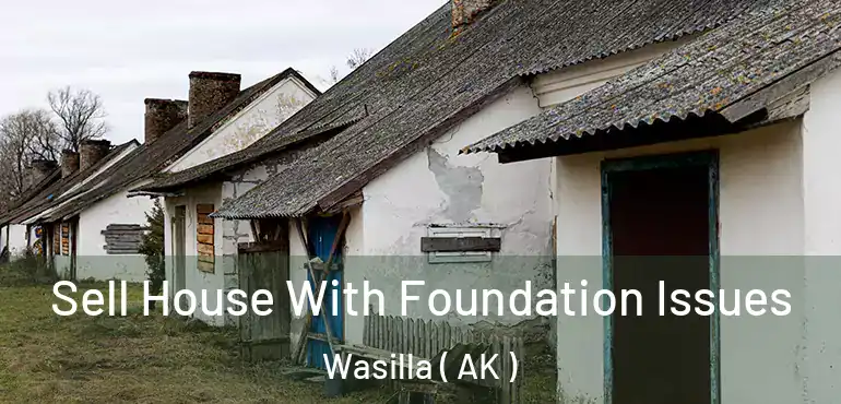  Sell House With Foundation Issues Wasilla ( AK )