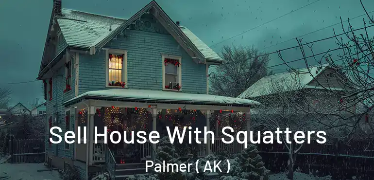 Sell House With Squatters Palmer ( AK )