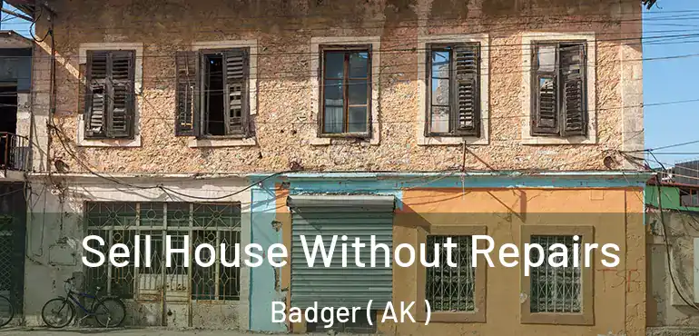  Sell House Without Repairs Badger ( AK )