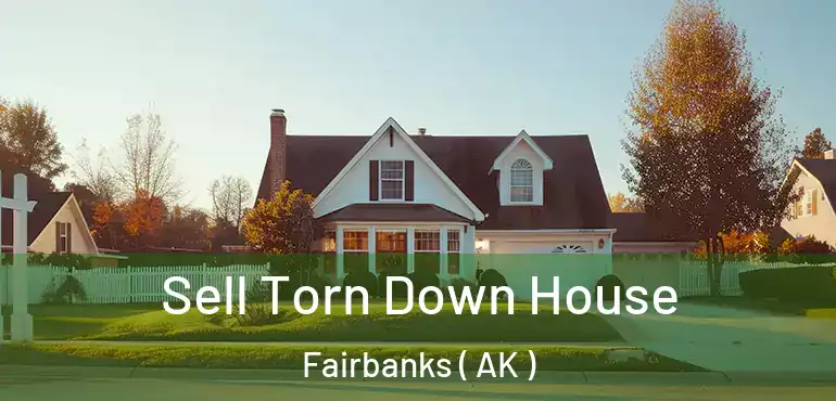 Sell Torn Down House Fairbanks ( AK )