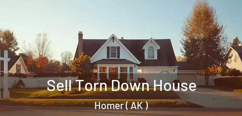  Sell Torn Down House Homer ( AK )