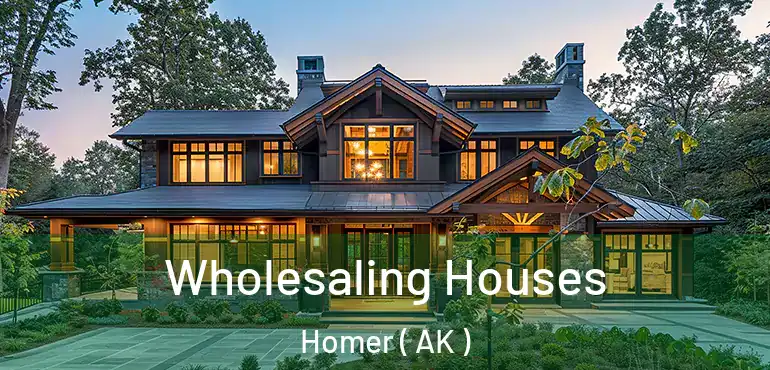 Wholesaling Houses Homer ( AK )